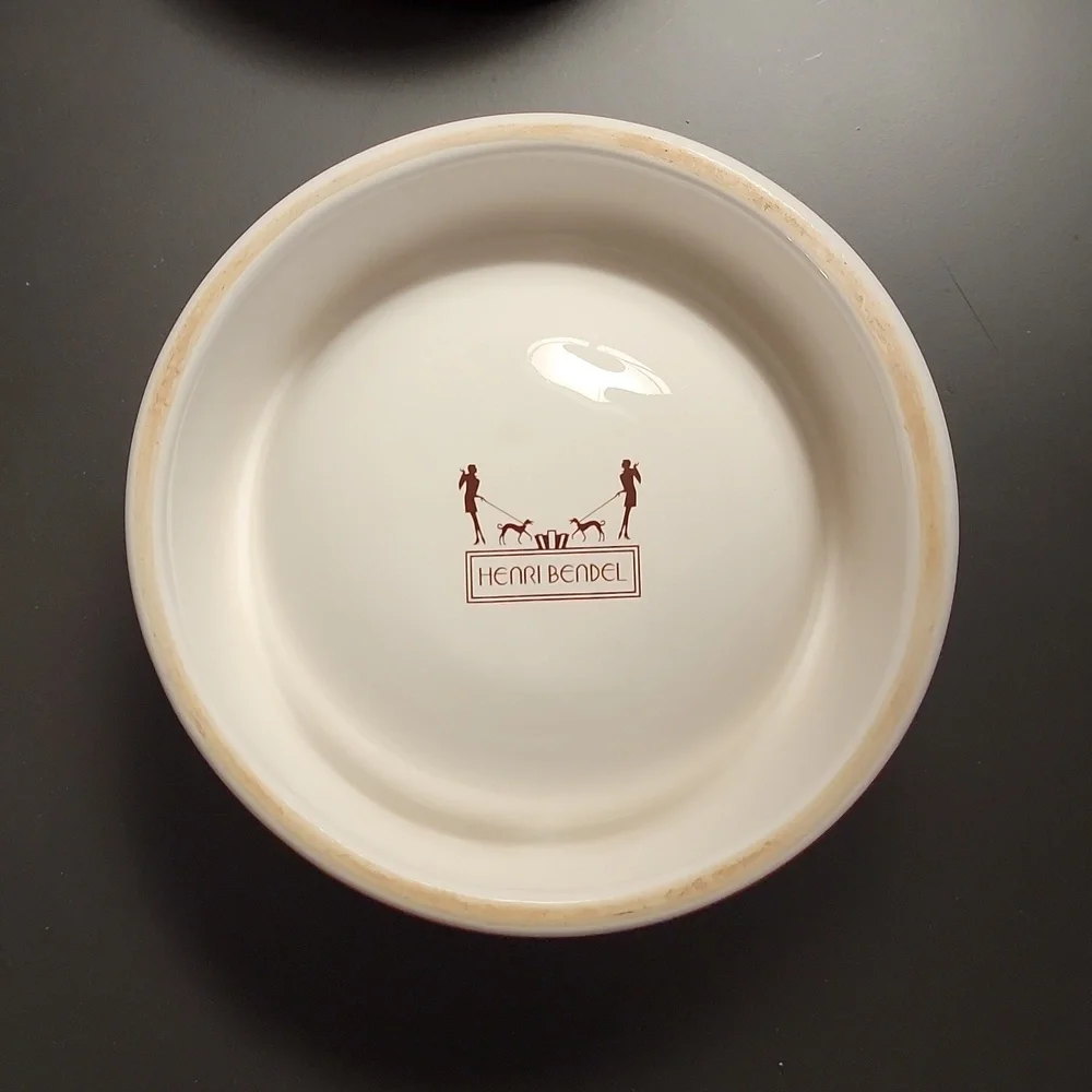 Henri Bendel Ceramic Pet Bowls